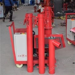 华军机械 二次构造柱泵 浇筑泵 混凝土输送泵40型托泵 上料机输送泵