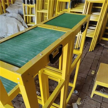 智科 绝缘高低凳1米0.8米玻璃钢绝缘凳 防滑胶板绝缘高低凳