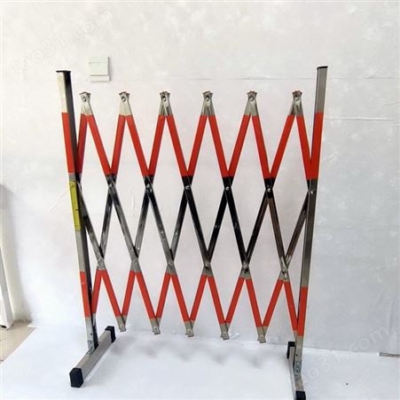 可移动伸缩围栏 不锈钢折叠栏 WL-ZK反光片式护栏 智科电力