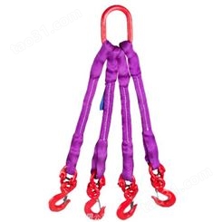 吊装带索具/单腿吊带成套索具/链条起重吊索具