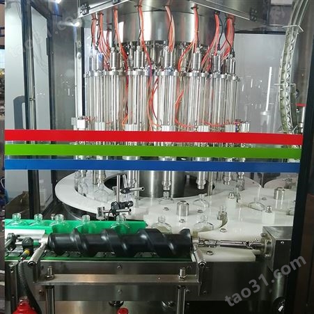 全自动果汁灌装机 植物蛋白饮料灌装设备 饮料杀菌生产线设备