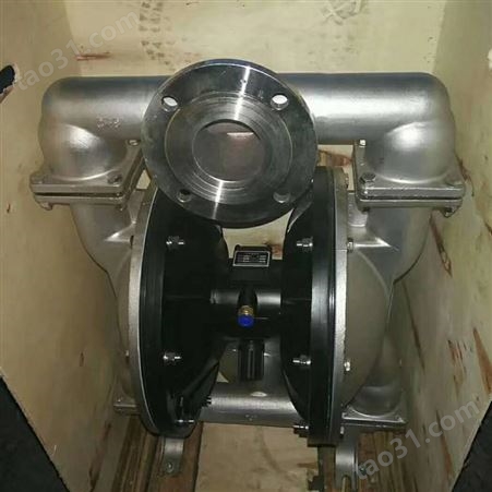 矿用气动隔膜泵 防堵塞污水泵 防爆隔膜双吸排污泵器