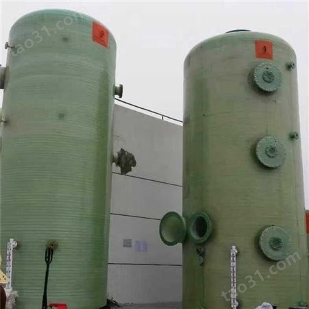 枣强曼吉科玻璃钢脱硫塔净化塔组合吸收箱支持定制