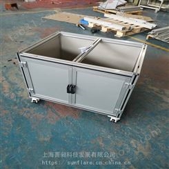检测设备铝支架金山厂家铝型材底柜定制