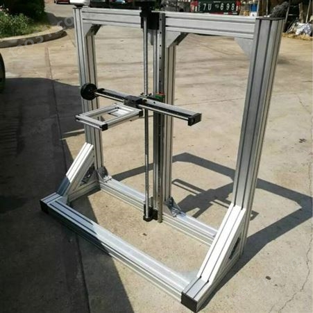 铝型材测试机柜 光伏检测设备支架 4080铝合金框架
