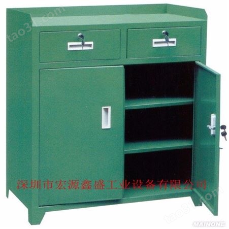 宏源鑫盛松岗厂家定做重型多功能五金工具柜车间重型储物柜加厚型零件柜