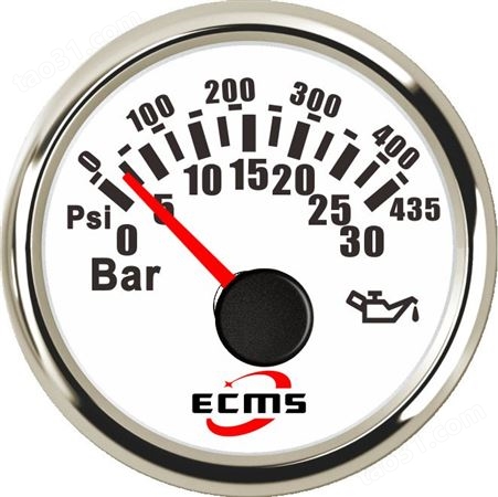 仪创 ECMS 800-00055 厂家供应 工程机械车用压力表 显示发动机工作时压力 显示仪表