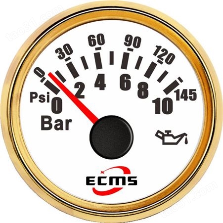 仪创 ECMS 800-00050 发动机压力表 发动机工作显示仪表