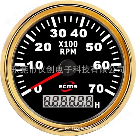 仪创 ECMS 900-00016 厂家批发供应各类汽车仪表 转速表7000RPM