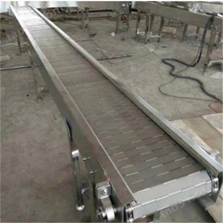直销不锈钢链板输送机 定制链板输送机食品玻璃制品不锈钢链板输送机