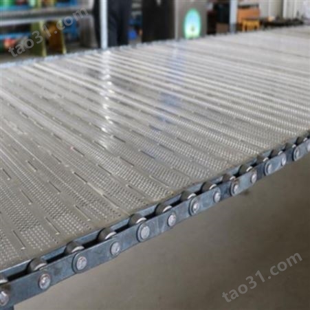 冲孔链板输送线 食品清洗机链板流水线 厂家非标定制 304不锈钢链板