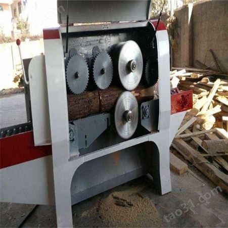 永瑞公司全自动圆木多片锯 木工原木开料锯 大型圆木开方锯 2米圆木多片锯 厂家销售