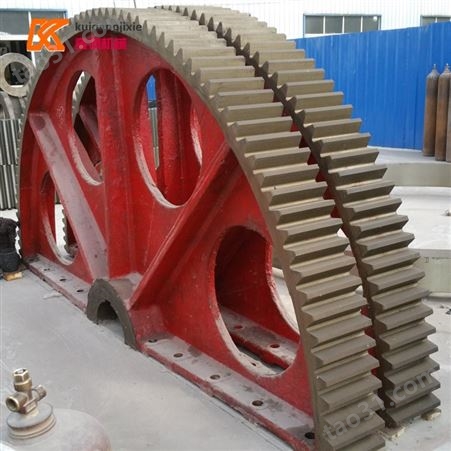 奎钢出口加强型4.5米机立窑大齿轮