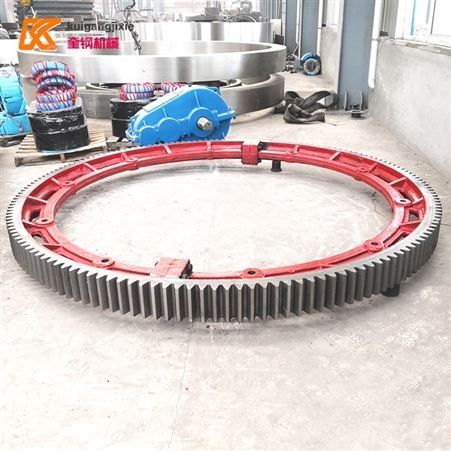 徐州奎钢生产煤泥烘干机大齿轮