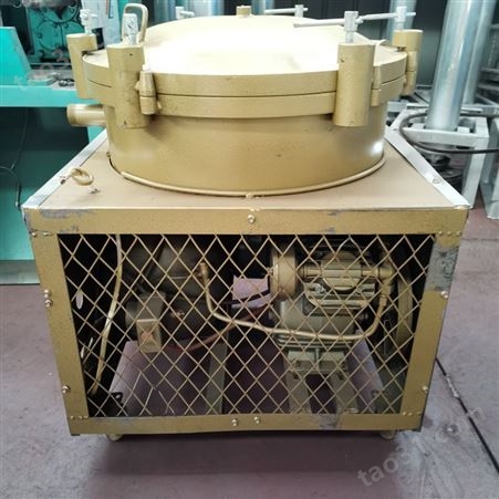 供应50型气压式滤油机 双桶自动加热食用油过滤机 强压力式滤油机