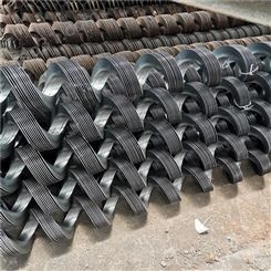 供应100型不锈钢绞龙叶片生产厂家 加厚螺旋叶片 定做螺旋叶片