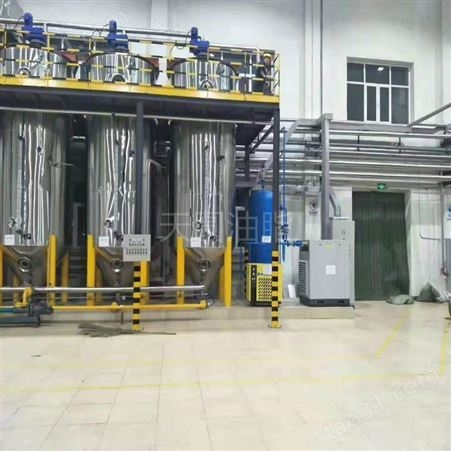 厂家定制猪油精炼设备生产线 天圆油脂设备 30吨动物油加工生产设备 厂家直供