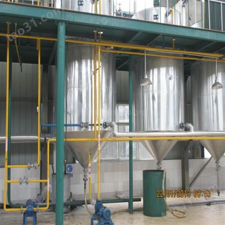 厂家直供核桃油精炼设备 天圆油脂设备 植物油精炼成套设备价格 节能环保