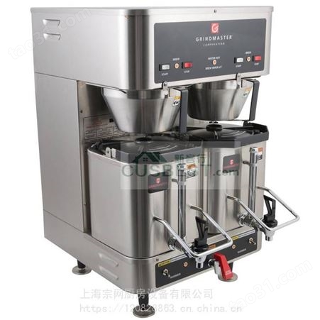 美国进口商用咖啡机Cecilware思维P400E(BC-2E)中型双头自动蒸馏咖啡机