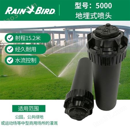 美国雨鸟1804自动升降散射地埋式喷头花园草坪公园道路喷灌溉设备