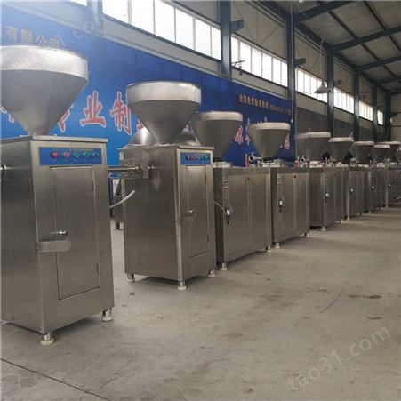 东北哈红肠加工设备 广式腊肠生产线 风干肠加工机器兆源机械