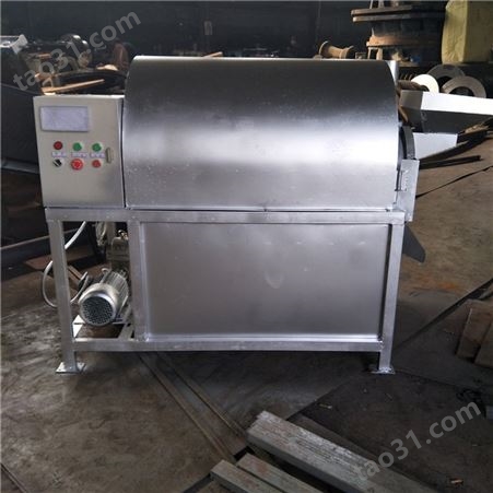 五谷杂粮滚筒式炒货机 50斤小型豌豆烘干机 封闭式大豆干燥机