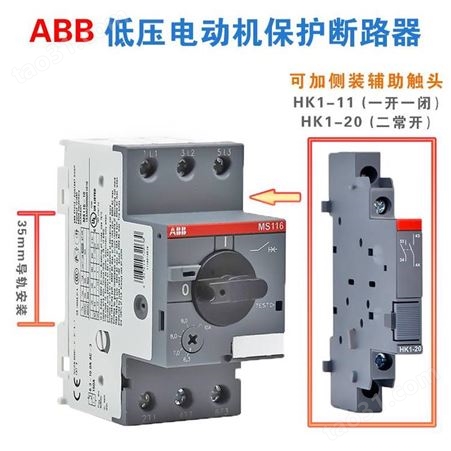 ABB家用总电闸开关隔离开关断路空气开关2P4P63A短路断电漏电保护