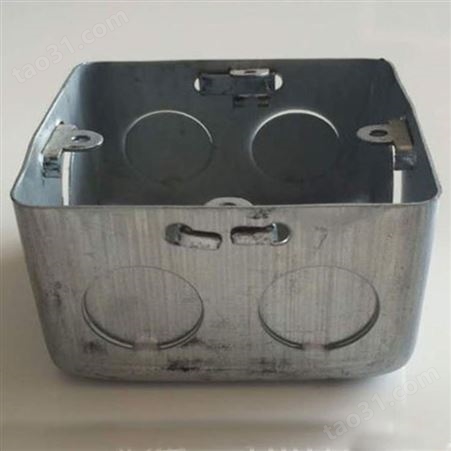 郑州华南城  金属接线盒 86线盒  暗装式金属安装盒
