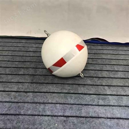 单耳浮球浮体 爱迪威海上球形浮体批发价格 水上浮漂加工厂家