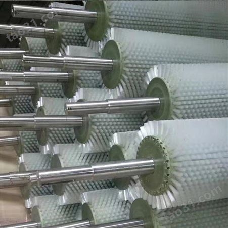 泰阳加工生产 尼龙毛刷 工业毛刷辊 除尘毛刷 来图来样定制