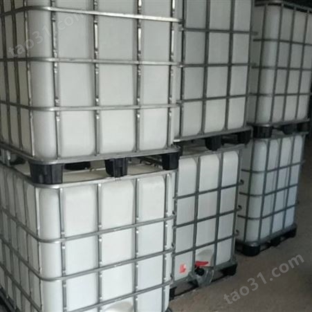 二手食品级1立方周转塑料水箱 二手食品级1000升塑料集装桶 吨桶长期报价