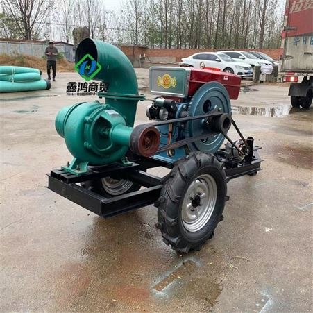 农用抗旱抽水泵 移动式柴油离心泵 高压170F汽油离心泵