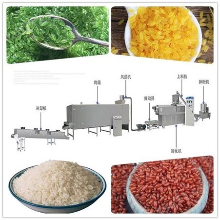 济南泰诺 时产200公斤人造米生产设备 全自动人工合成米生产线机器制作