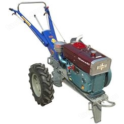 农用手扶式拖拉机 一机多用手扶拖拉机 15马力手扶旋耕机