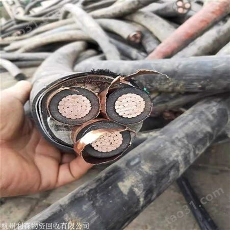 浙江杭州废电力电缆回收 杭州利森回收电缆回收厂