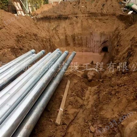 北京非开挖污水顶管施工 横向顶管施工不破坏路面