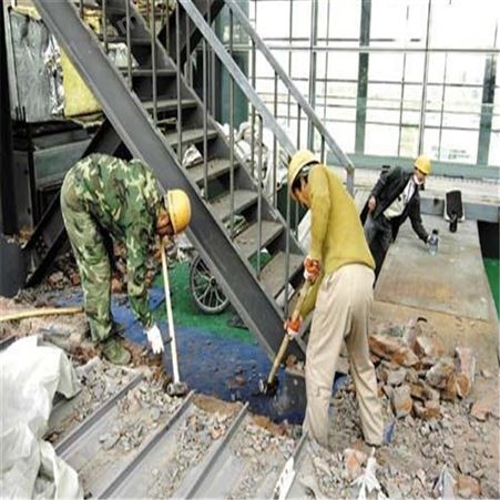 杭州萧山工装家装拆除价格  利森 回收清运垃圾