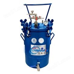 中国台湾宝丽RT-40EFG气动压力桶40升下排式喷胶压力桶胶水喷涂压力桶