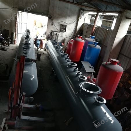 四川明畅 厂家生产直销 供暖分集水器 空调分集水器 空调机房用集分水器