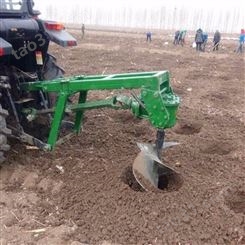 拖拉机挖坑机厂家 多功能拖拉机挖坑机 生产园林挖坑机