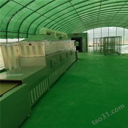 隧道式微波烤虾机  上海威南微波设备