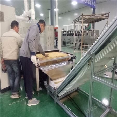 玉米碴子熟化机  上海威南微波设备厂家