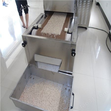 玉米碴子熟化机  上海威南微波设备厂家