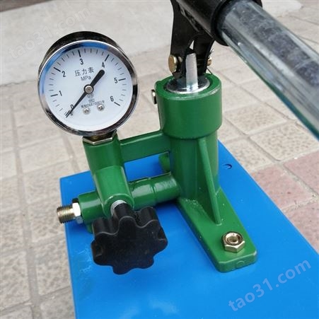 手动管道测压机 60公斤自来水管道阀门打压机器