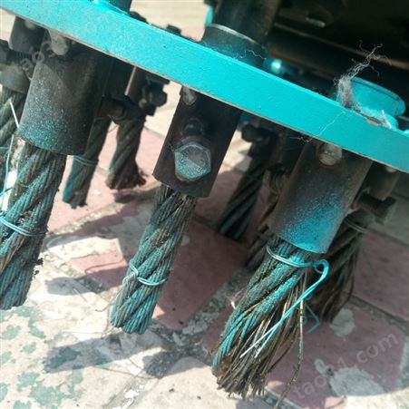 250型路面清灰机 钢丝头清渣机 铜线电机更耐用