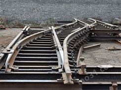 大型的地铁盾构钢板道岔
