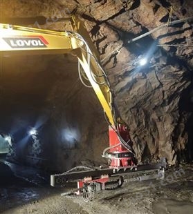 挖改式潜孔钻机   打孔速度快的采矿设备 矿山岩石爆破打孔钻机