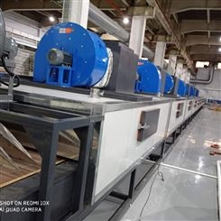 广东佳邦制造大型喷绒布烘干隧道炉 温控