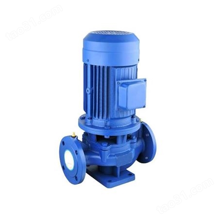 立式冷却水管道单吸离心泵IRG单级离心泵水循环管道泵