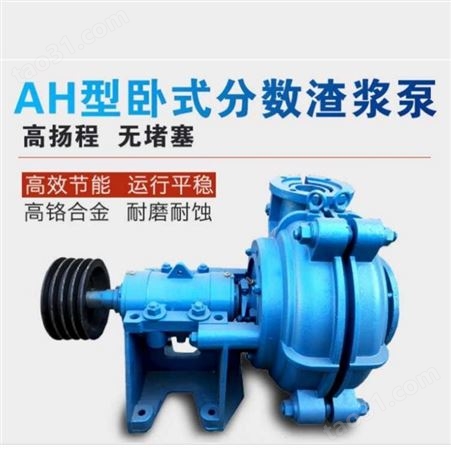 单级离心式渣浆泵现货直销 电厂专用离心式渣浆泵托塔泵业